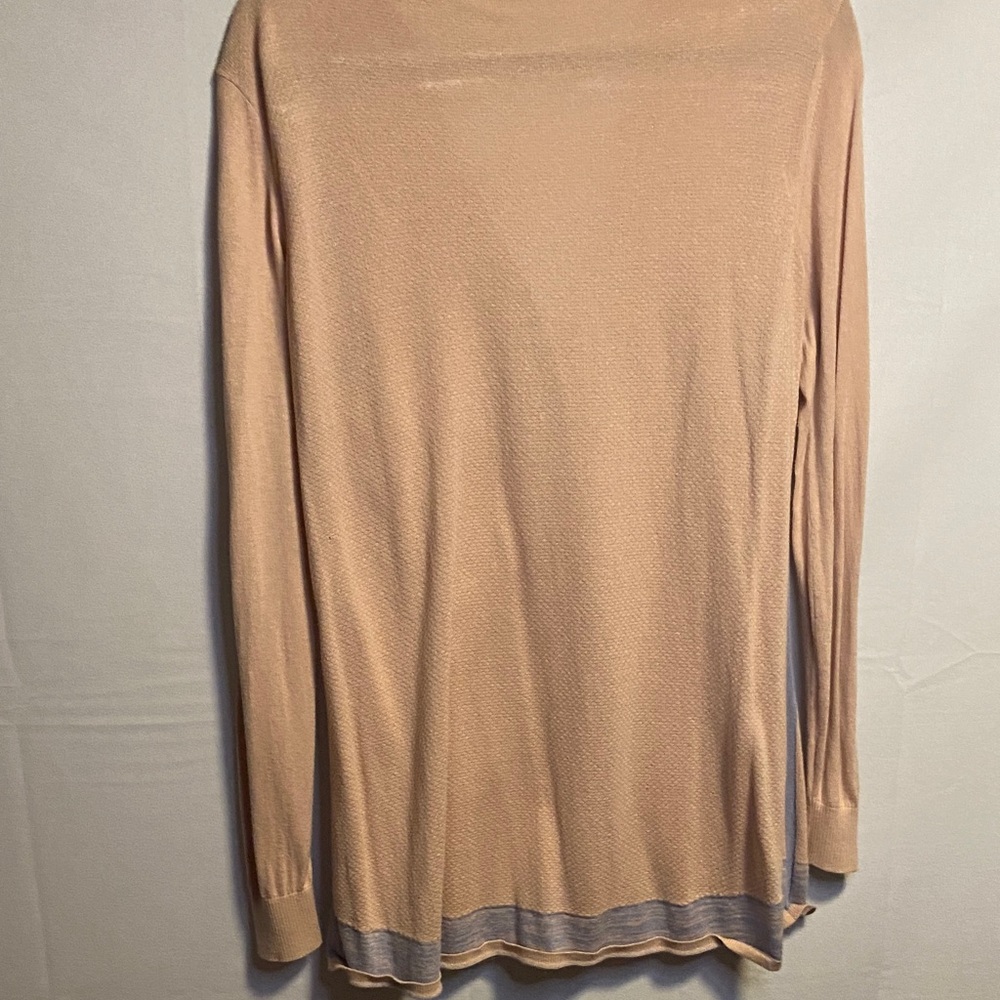 CAbi Women's Pink and Blue Button-Up Cardigan - Picture 5 of 7